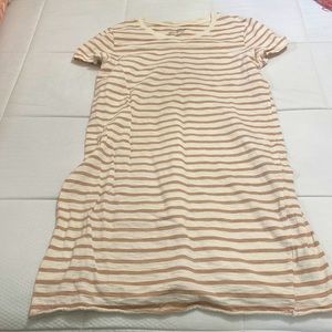 Universal Thread Striped Shift T-Shirt Dress